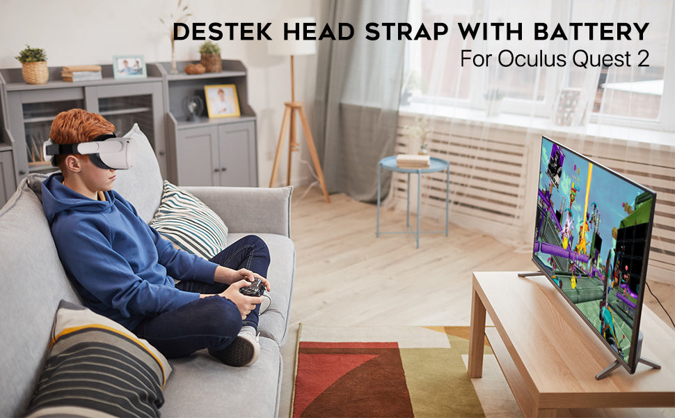 DESTEK Elite Strap makes the Quest 2 1000% better