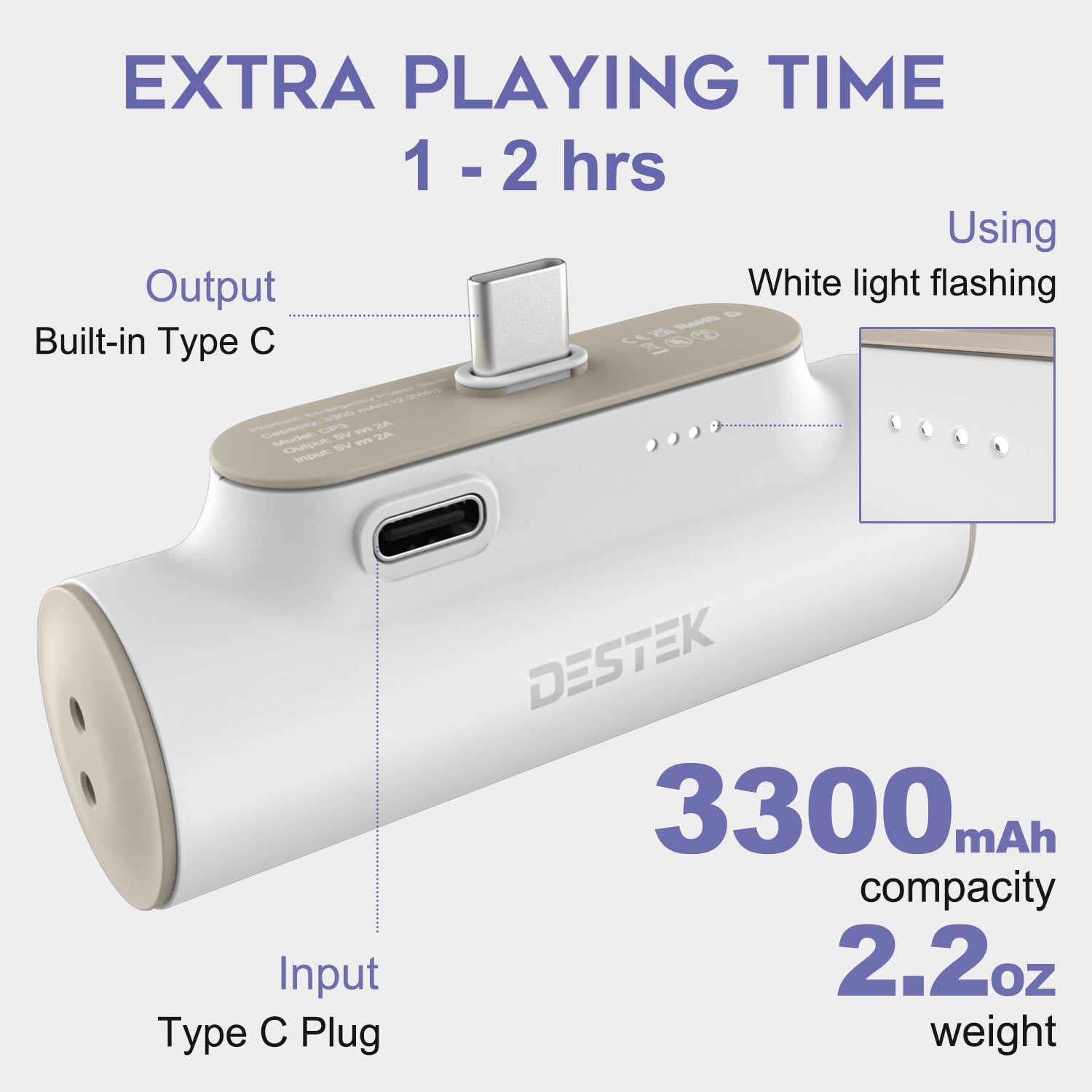 Extra Playing Time 1-2 hours