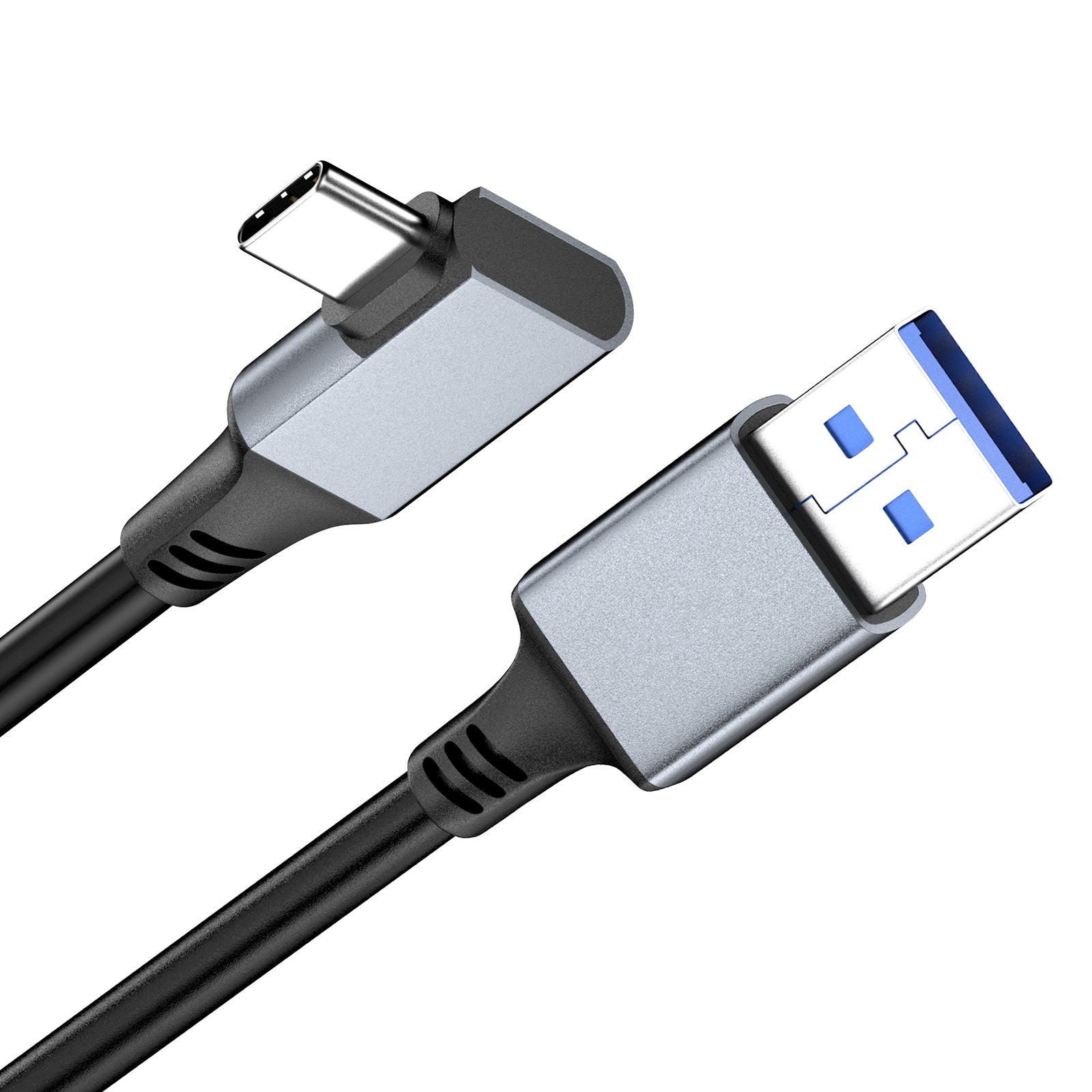 Link Cable 23 FT Compatible with Meta/Oculus Quest 2 Accessories and PC/Steam VR,with Separate Charging Port & High Speed PC Data Transfer,USB 3.0 Type A to C Cable for VR Headset and Gaming PC