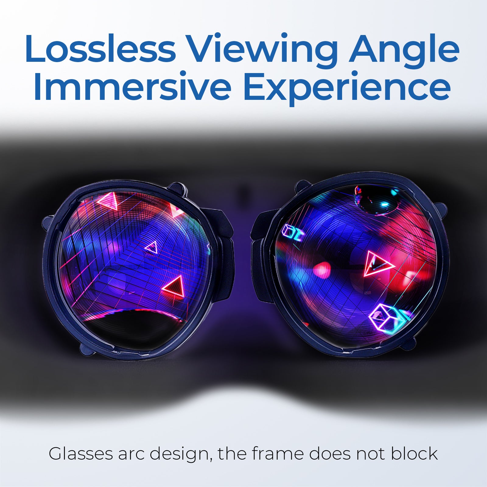 Magnetic Myopia Glasses Frame Lenses for Oculus Quest 2